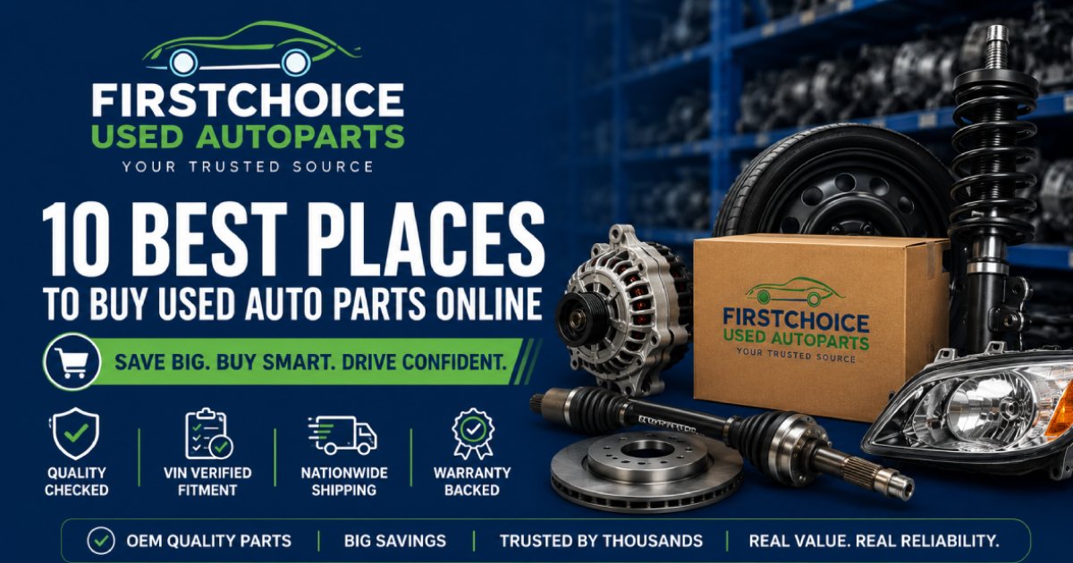 10 Best Places to Buy an Used Auto Parts