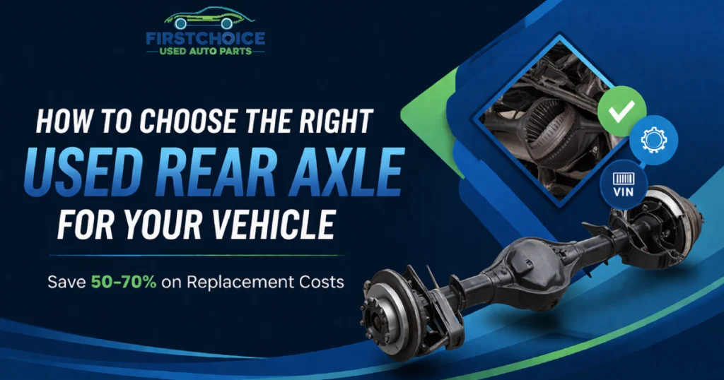 Rear Axle Replacement Guide