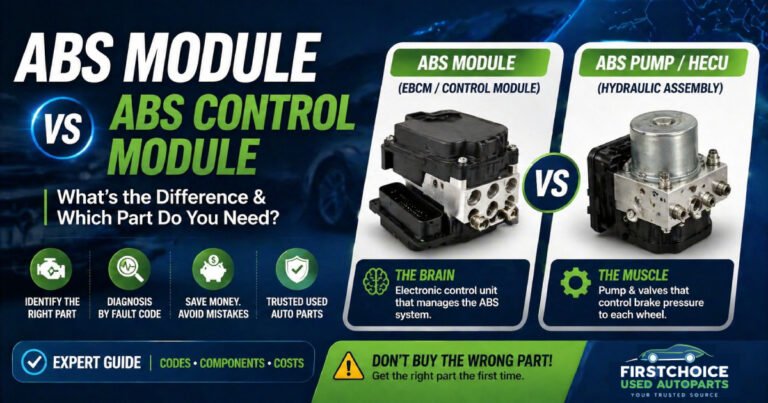 ABS Module vs ABS Control Module: What's the Difference?