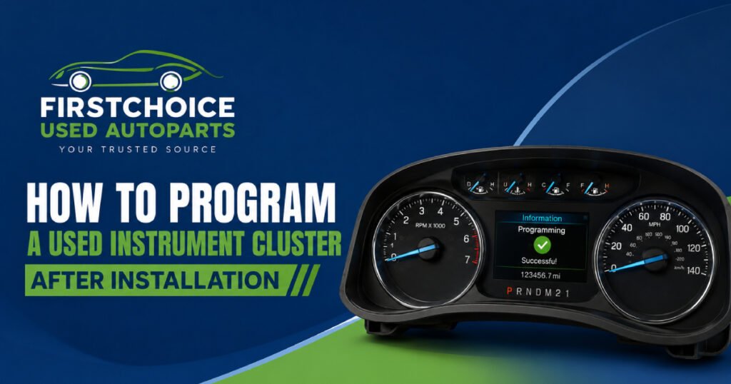 How to program Used Instrument Cluster