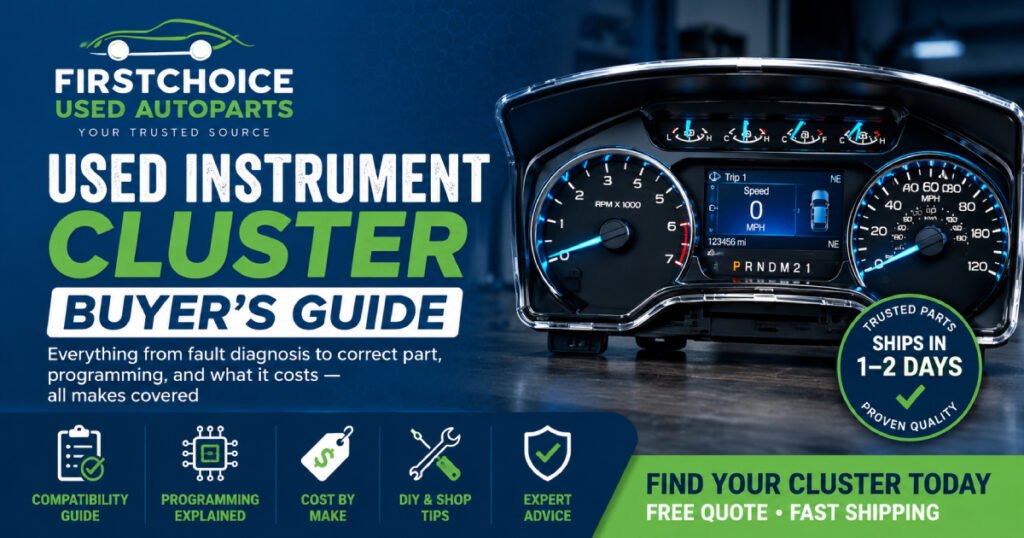 Used Instrument Cluster Buyers Guide