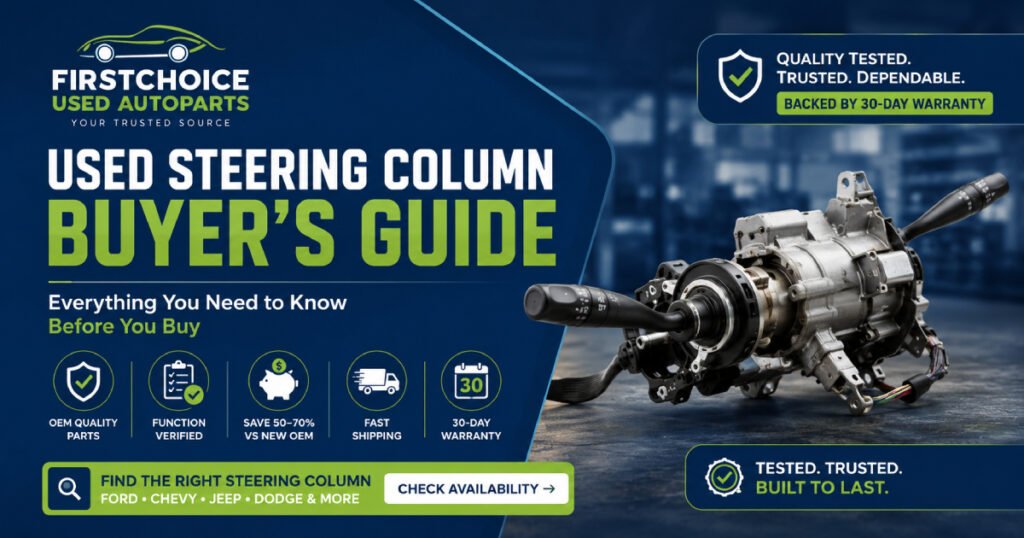 Used Steering Column Buyers Guide