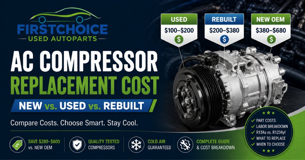 AC Compressor Replacement Cost