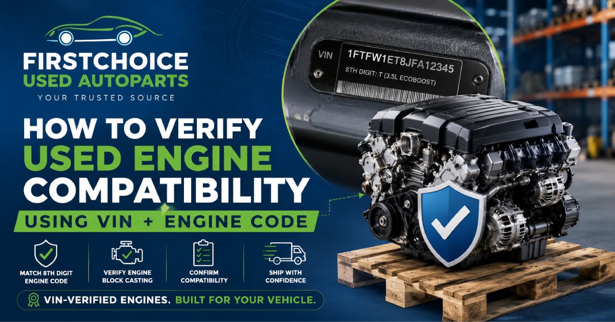 Used Engine VIN Compatibility Guide