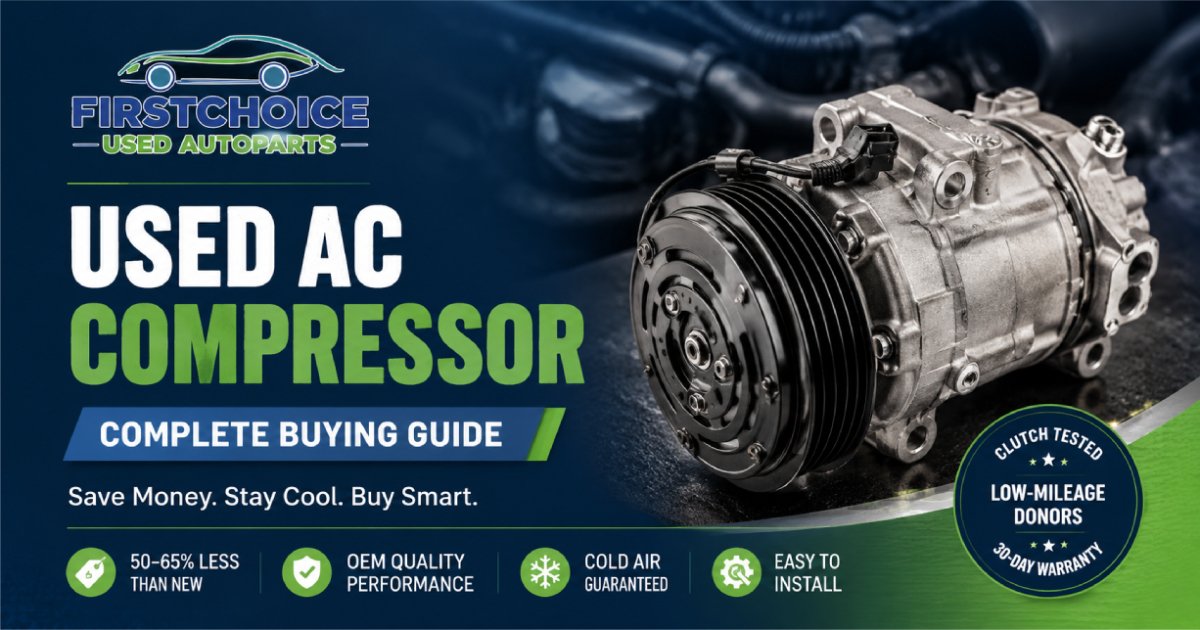 Used AC Compressor: Complete Buying Guide