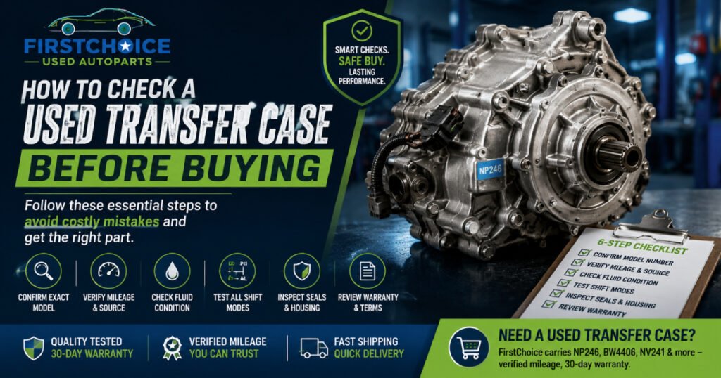 Used Transfer Case Inspection Guide