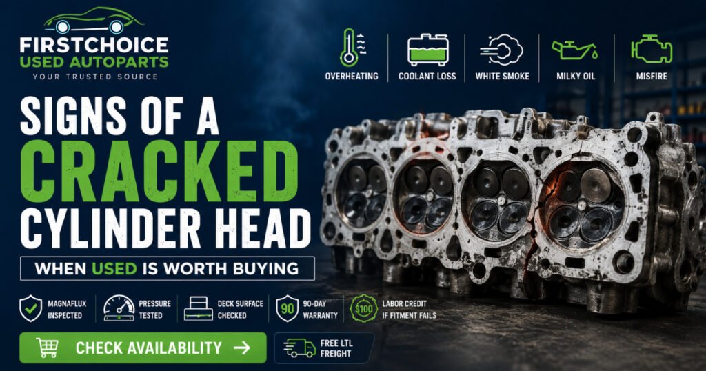 Signs of a Cracked Cylinder Head