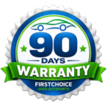 90-day warranty badge
